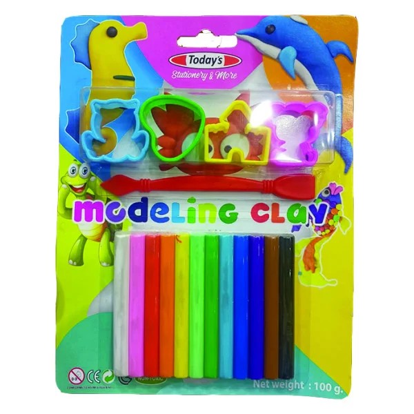 صلصال 12 صابع 150 جرام