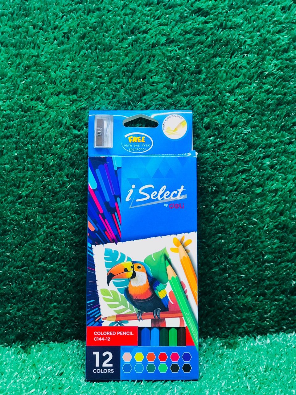 الوان خشب 12 لون ISELECT C144-12