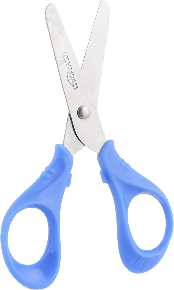 مقص اطفال بلاستيك سلاح معدن