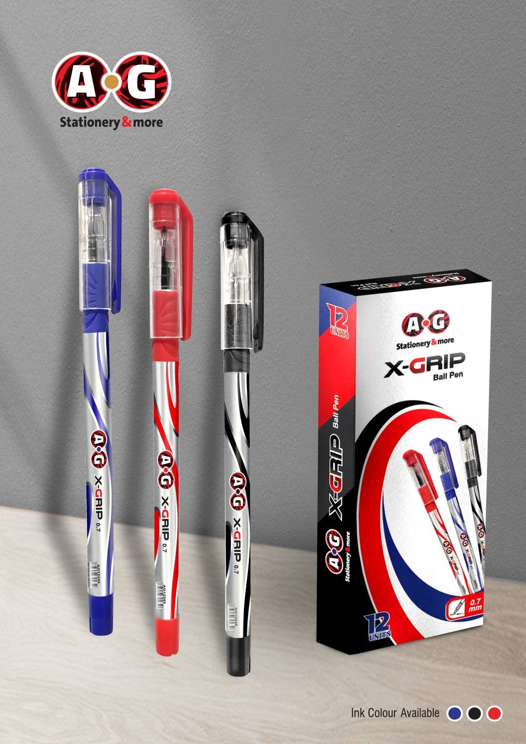 علبة قلم جاف X-GRIP