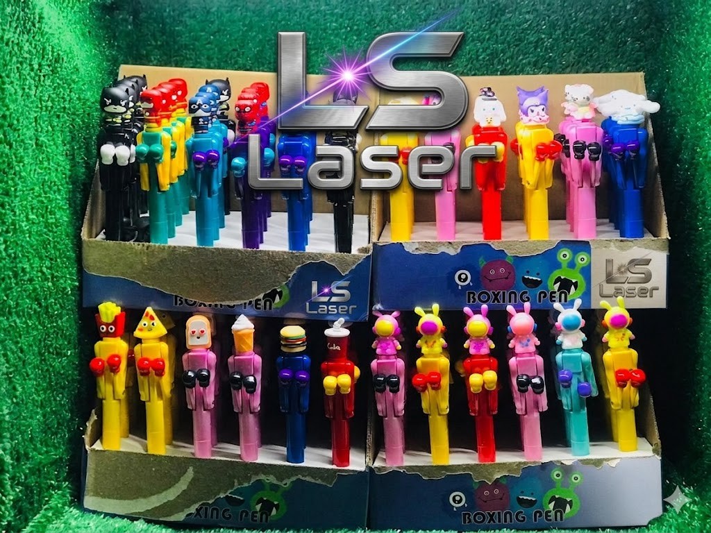 قلم جاف بلعبة بوكس