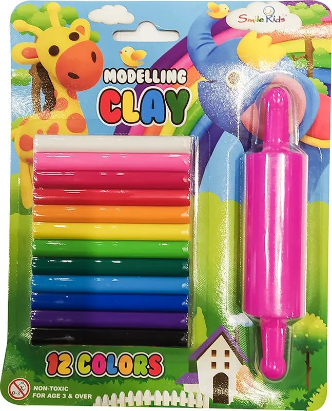 صلصال 12لون ونشابه