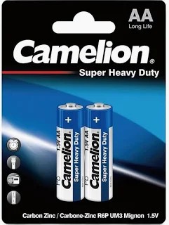 حجر كامليون ازرق قلم