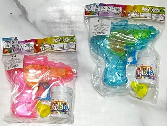 مسدس صابون مضئ