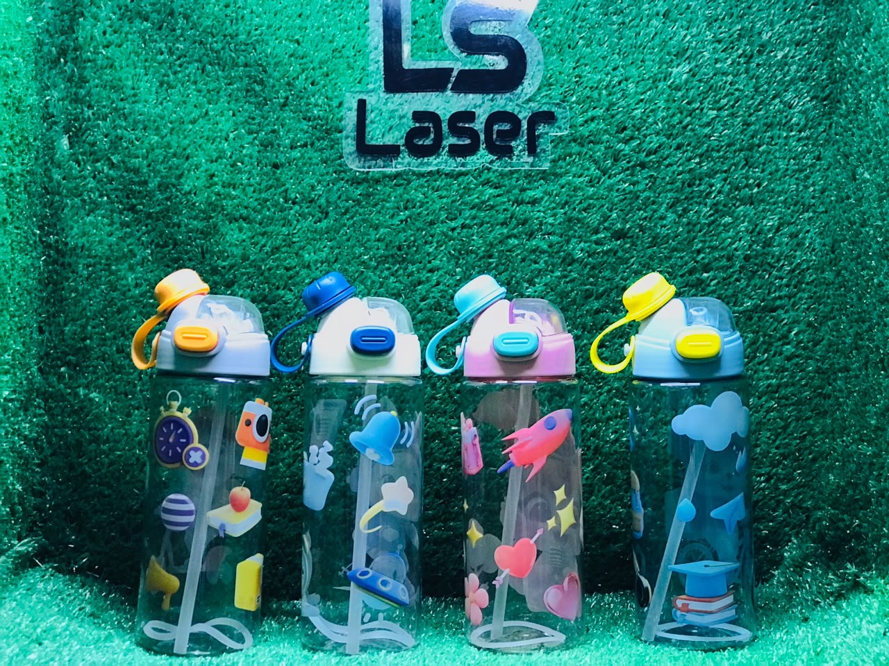 زمزمية شفافة 550ML 1390