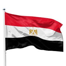 علم مصر مقاس 20*28