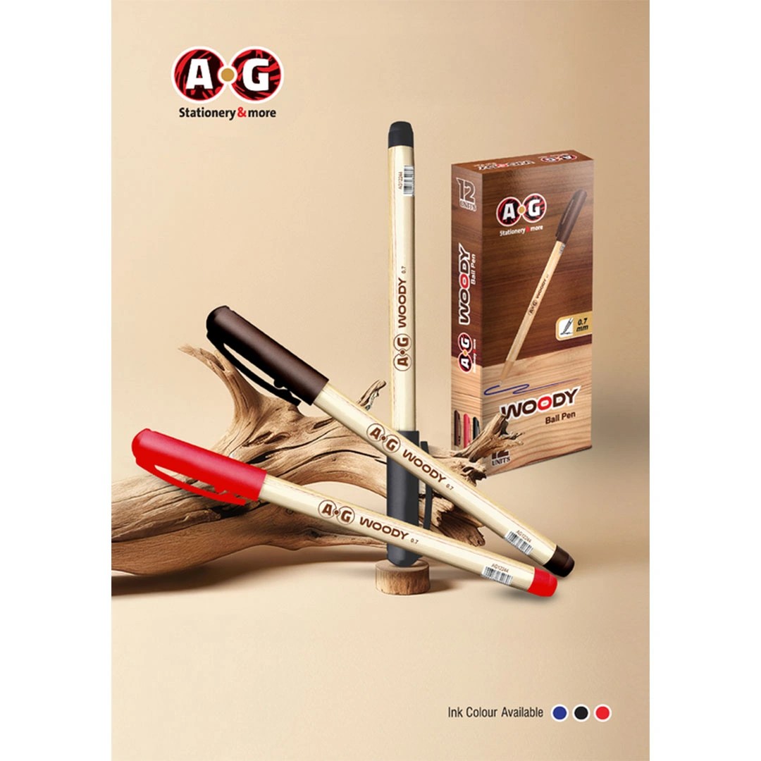 قلم جاف هندى WOODY