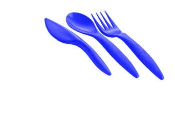 طقم شوكة ومعلقة وسكينة M&Z