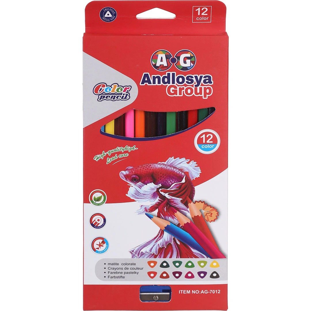 الوان خشب 12 لون AG-12+3